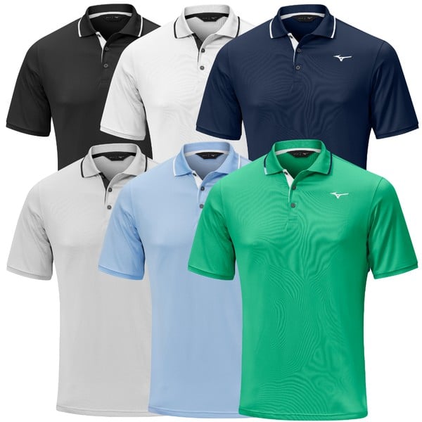 Mizuno Mens Move Tech Quick Dry Plus Golf Polo 